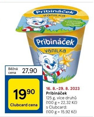 Dezert Pribináček