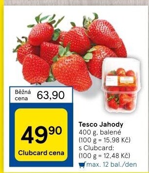Jahody Tesco
