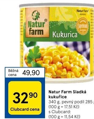 Kukuřice Natur Farm
