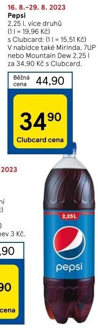 Limonáda Pepsi