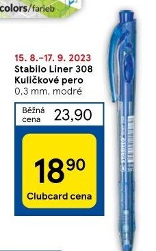 Liner 308 Stabilo