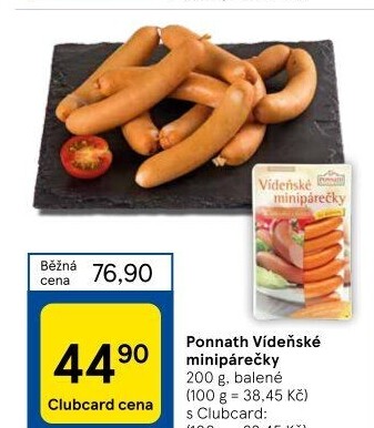Minipárečky vídeňské Ponnath