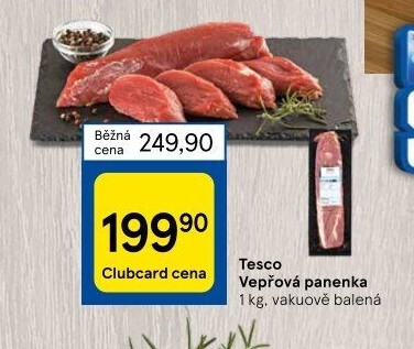 Panenka vepřováTesco
