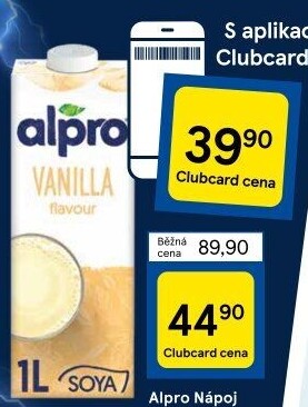 Rostlinné nápoje Alpro Soya