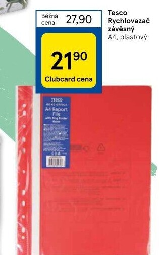 Rychlovazač A4 Tesco