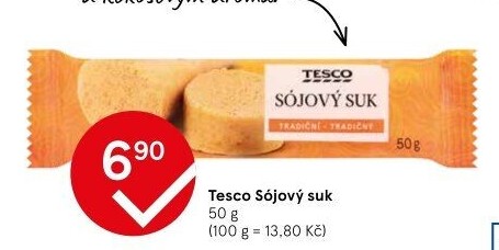 Sójový suk Tesco