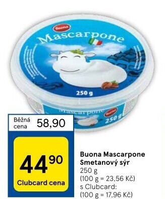 Sýr Mascarpone Buona