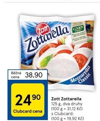 Sýr Zottarella Zott