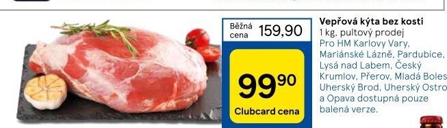 Vepřová kýta bez kosti