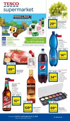 akční leták Tesco 16.8.2023-22.8.2023
