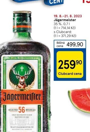 Bylinný likér Jägermeister