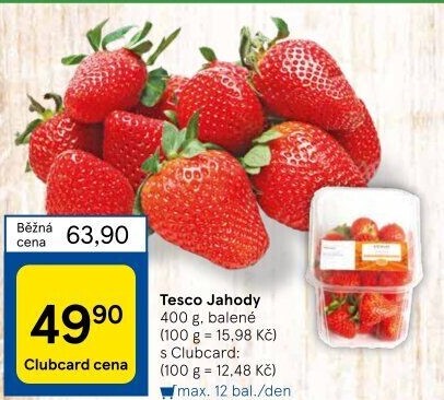 Jahody Tesco