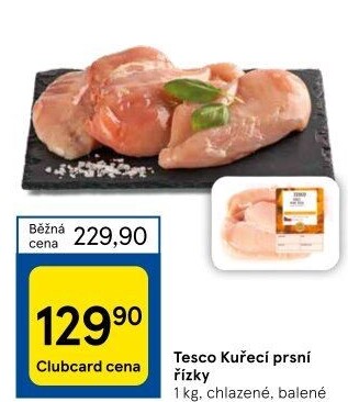 Kuřecí prsní řízky Tesco