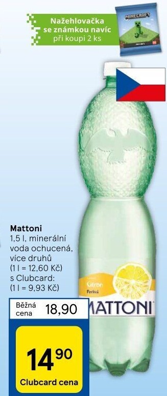 Ochucená voda Mattoni
