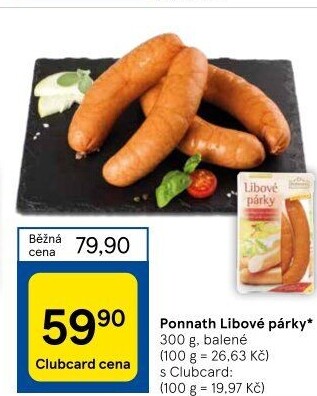 Párky libové Ponnath