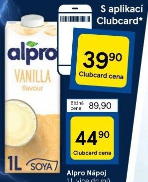 Rostlinné nápoje Alpro Soya