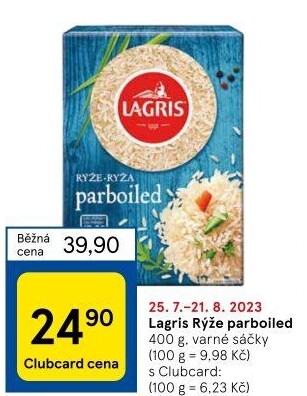 Rýže parboiled Lagris