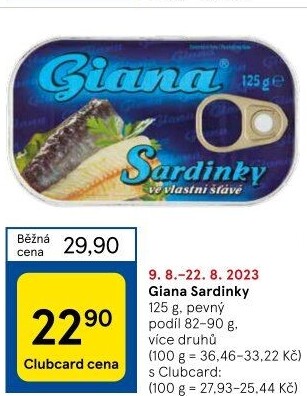 Sardinky Giana