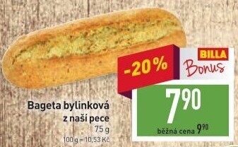 Bageta bylinková