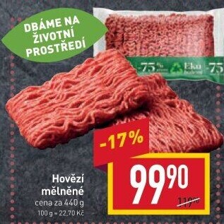 Hovězí mleté maso