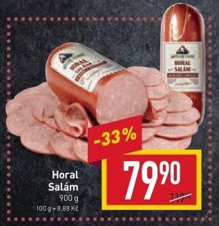 Salám Horal Kostelecké uzeniny