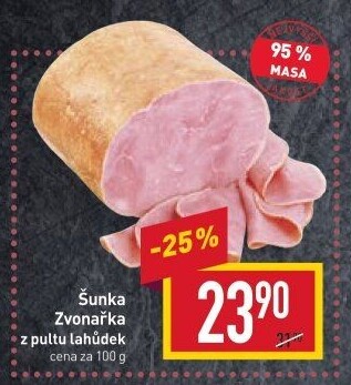 Šunka Zvonařka nejvyšší jakosti