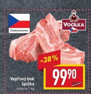 Vepřový bok špička Vocílka