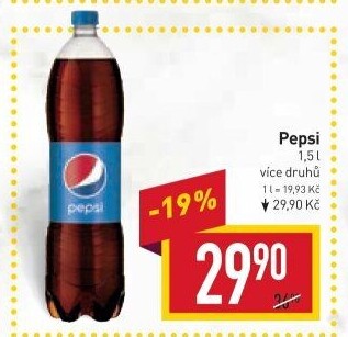Limonáda Pepsi