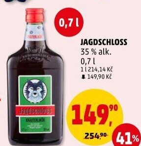 Bylinný likér Jagdschloss