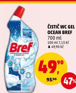 Čistič WC gelový Bref