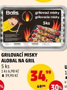 Grilovací tácky Balis
