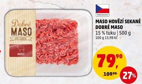 Hovězí mleté maso Dobré maso