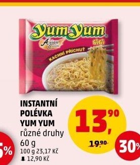Instantní polévka YumYum