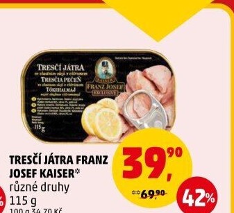 Játra tresčí Exclusive Franz Josef Kaiser