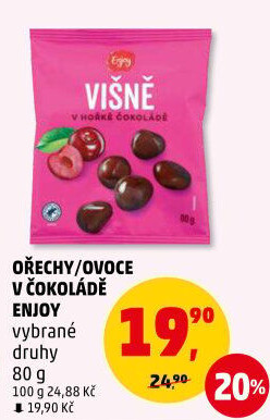 Ořechy v čokoládě Enjoy