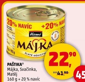 Paštika Májka Hamé