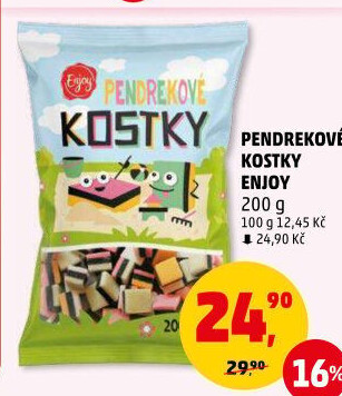 Pendrekové kostky Enjoy