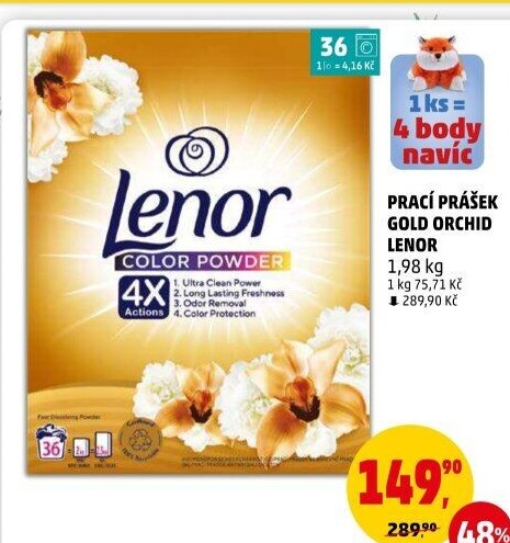 Prací prášek Lenor
