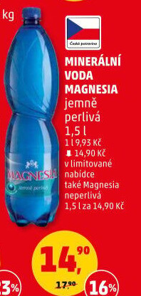 Přírodní voda Magnesia