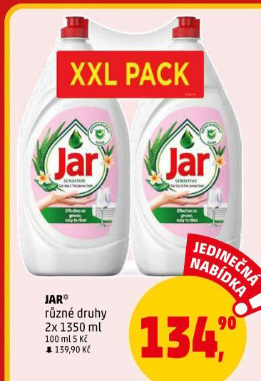 Prostředek na nádobí Jar