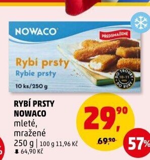 Rybí prsty předsmažené mražené Nowaco