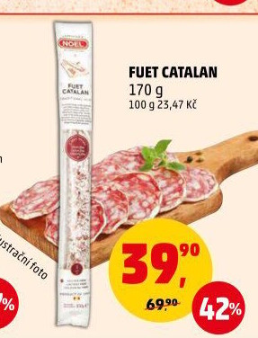 Salám Fuet Catalan Noel