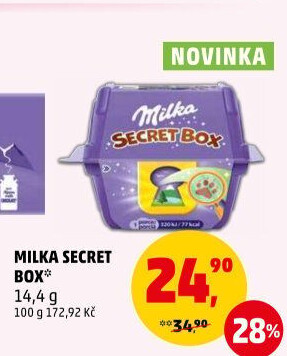 Secret box Milka