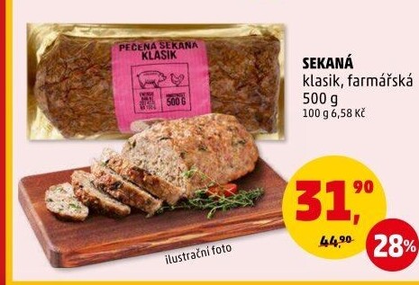 Sekaná pečená farmářská