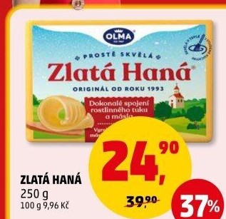 Tuk Zlatá Haná Olma