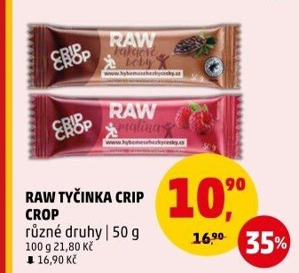 Tyčinka Raw Crip Crop