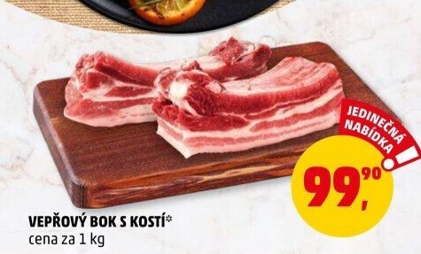 Vepřový bok s kostí