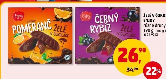 Želé v čokoládě Enjoy