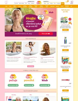 akční leták Teta drogerie 16.8.2023-22.8.2023