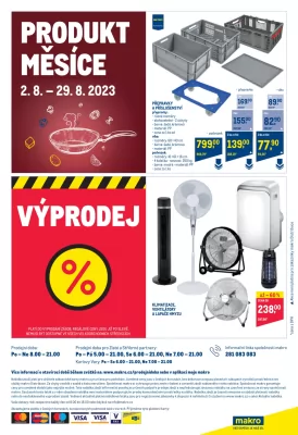 akční leták Makro 16.8.2023-29.8.2023